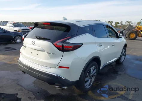 2021 Nissan Murano Sl Intelligent Awd из США, поврежденный, VIN 5N1AZ2CS1MC102782